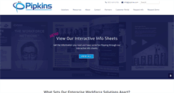 Desktop Screenshot of pipkins.com