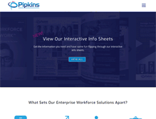 Tablet Screenshot of pipkins.com